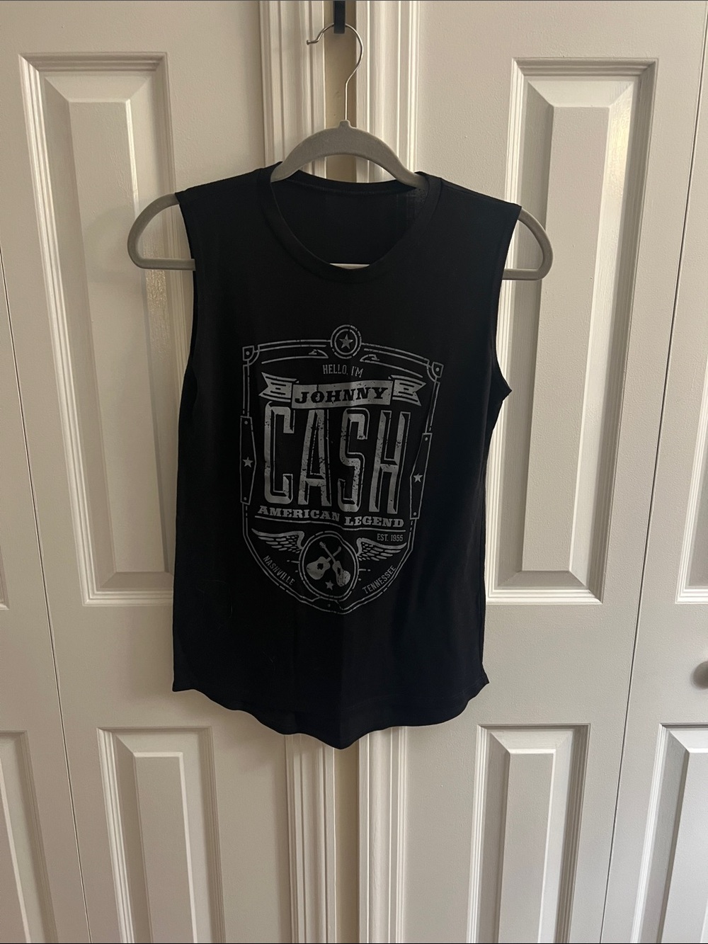 Jonny Cash sleeveless tshirt